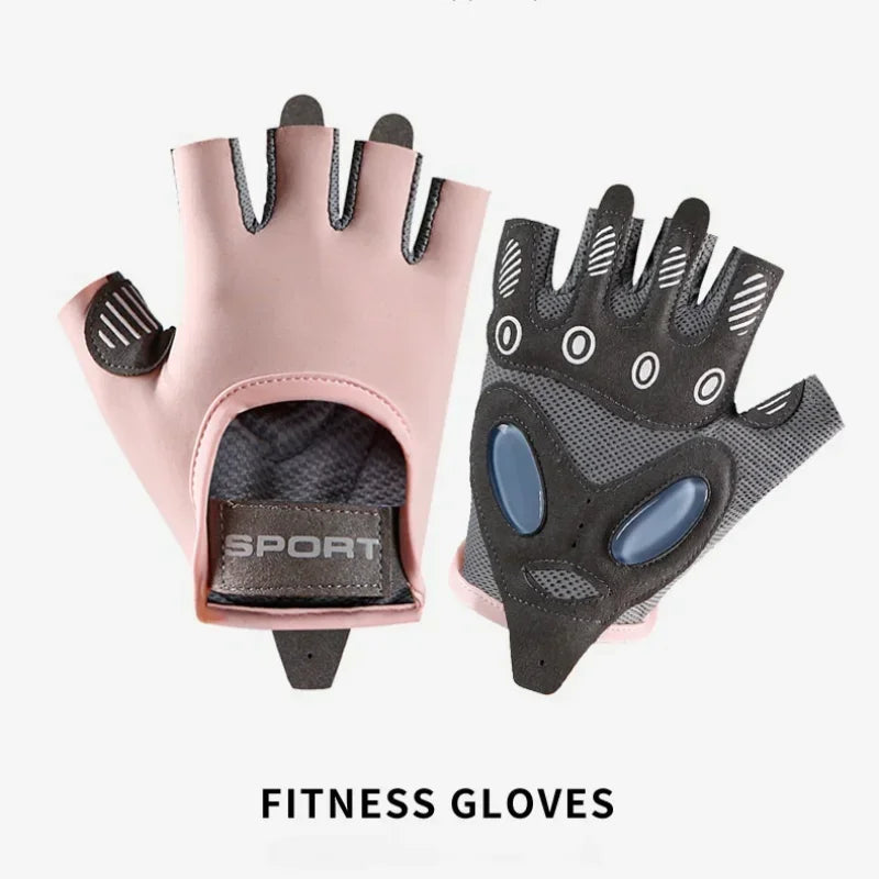 Slip-Resistant Weight Lifting Fitness Gloves for Women and Men