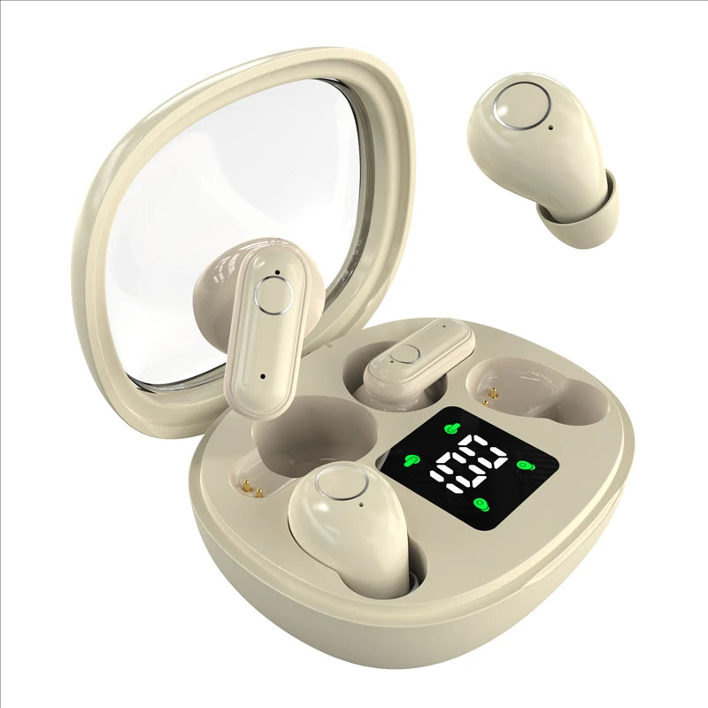 SHUKE Mini Sleep Wireless Bluetooth Earbuds With Noise Reduction