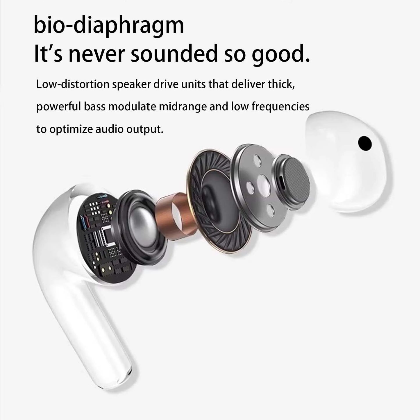 ZZLOVE Air Pro4 Wireless Earphones With Bluetooth 5.3