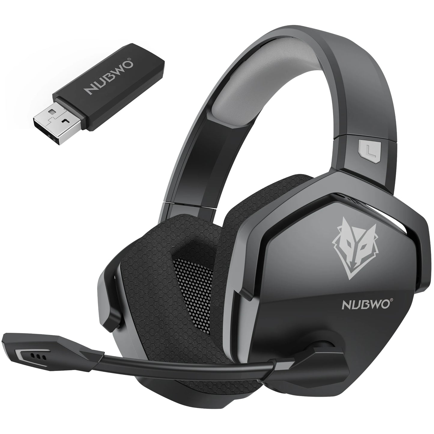 NUBWO G06 Dual Wireless Gaming Headset 7.1 Surround ENC Mic