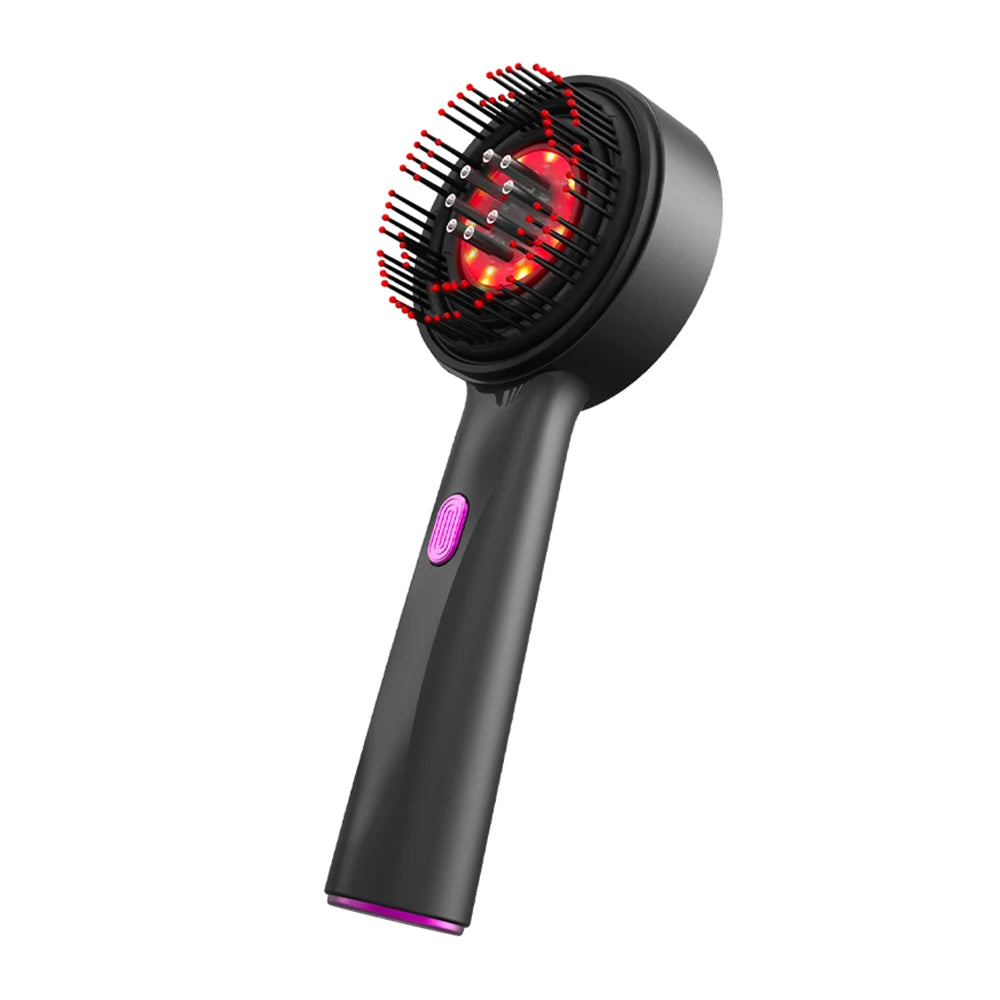 Head Massage Comb With Red Light Therapy For Hair Growth