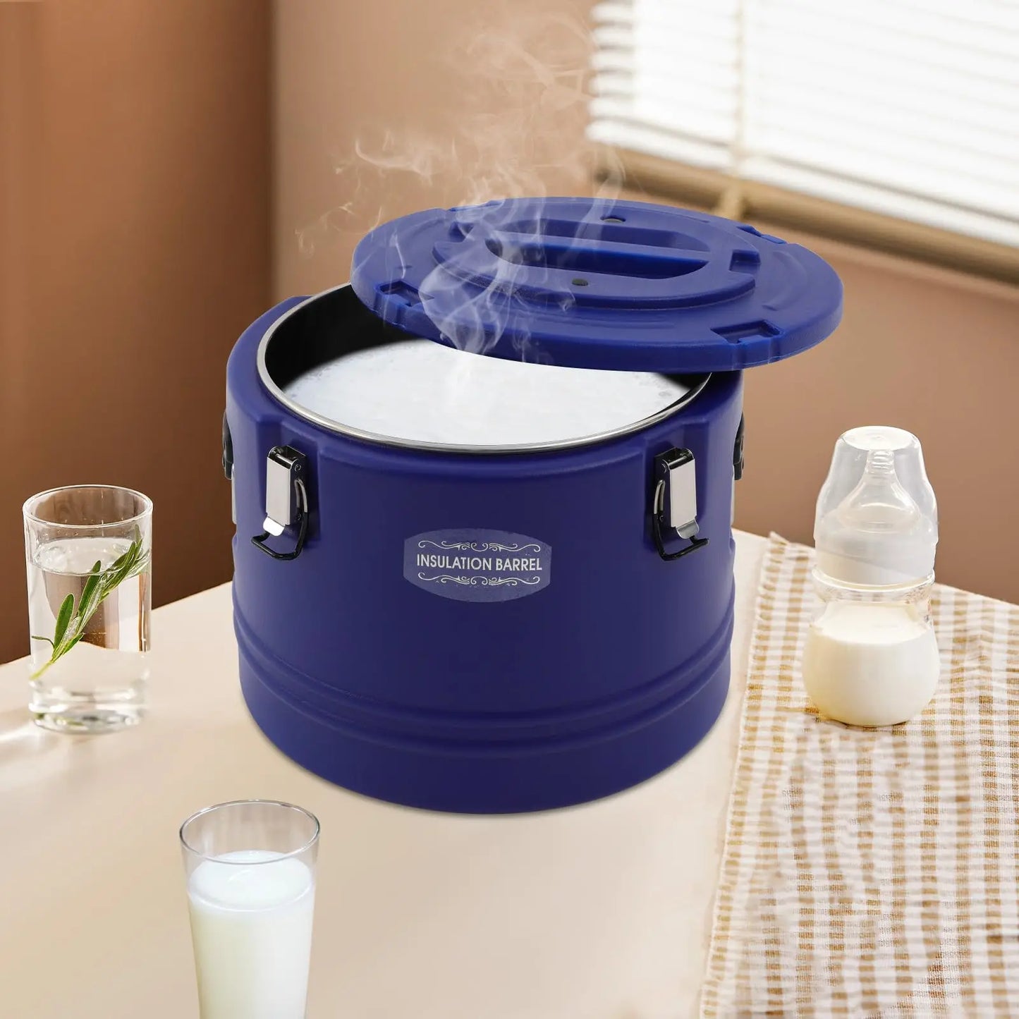 Portable Commercial Food Warmer Insulated Soup Carrier