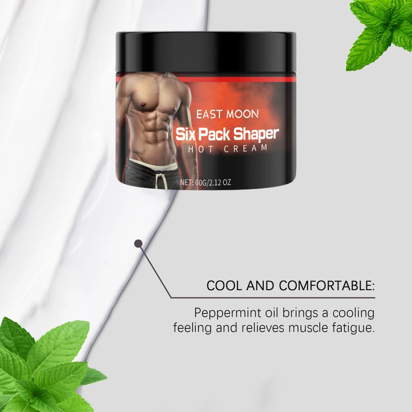 East Moon Muscle Activation Cream For Abdominal Tone And Fitness