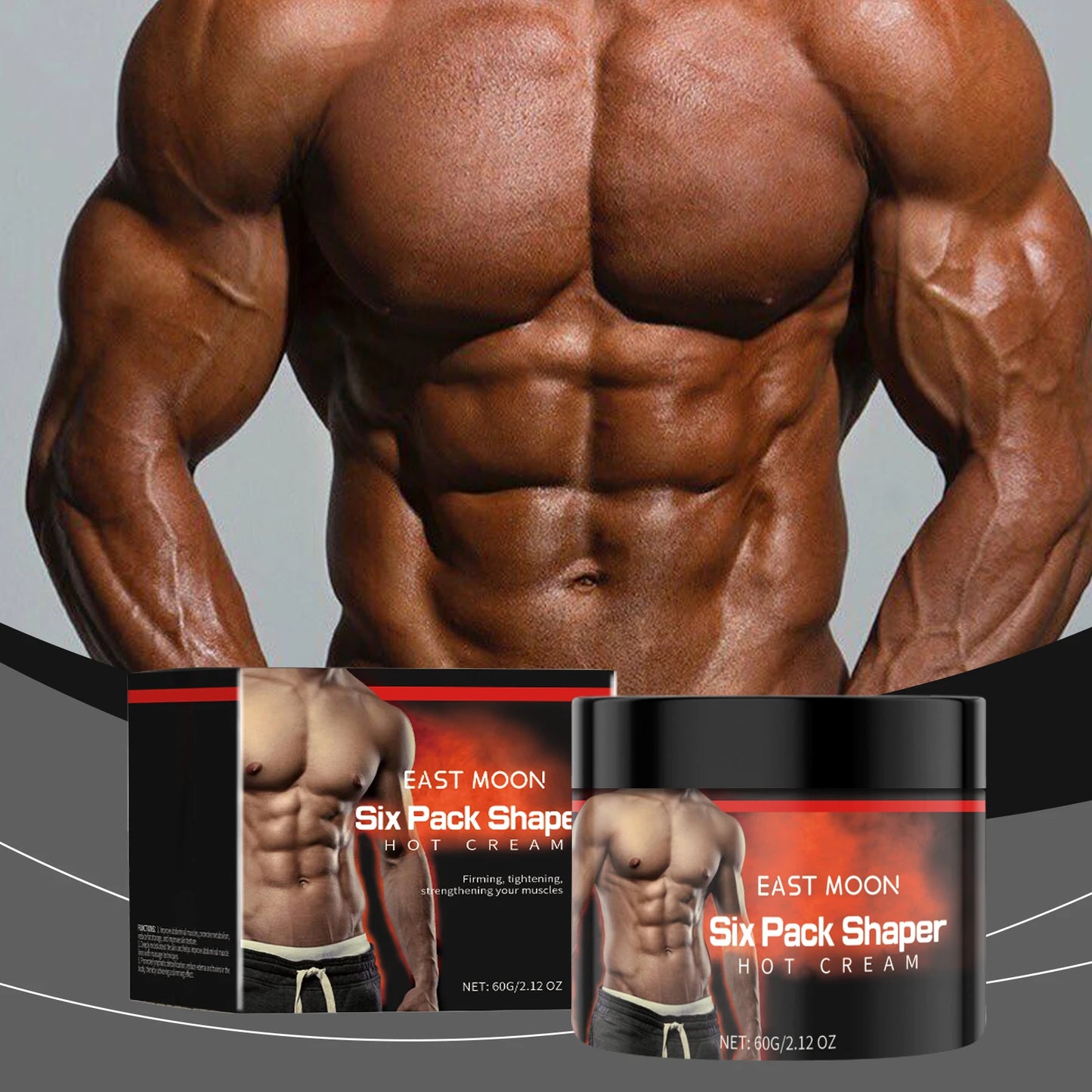 East Moon Muscle Activation Cream For Abdominal Tone And Fitness