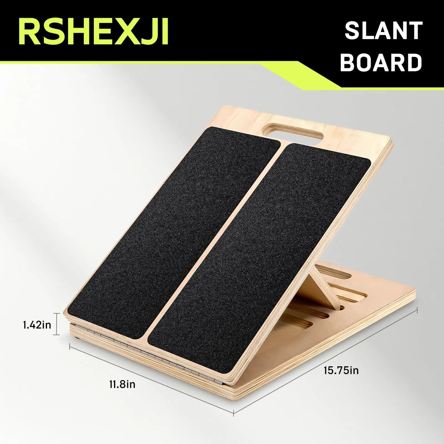 Slant Board Calf Stretcher For Physical Therapy And Squat Training