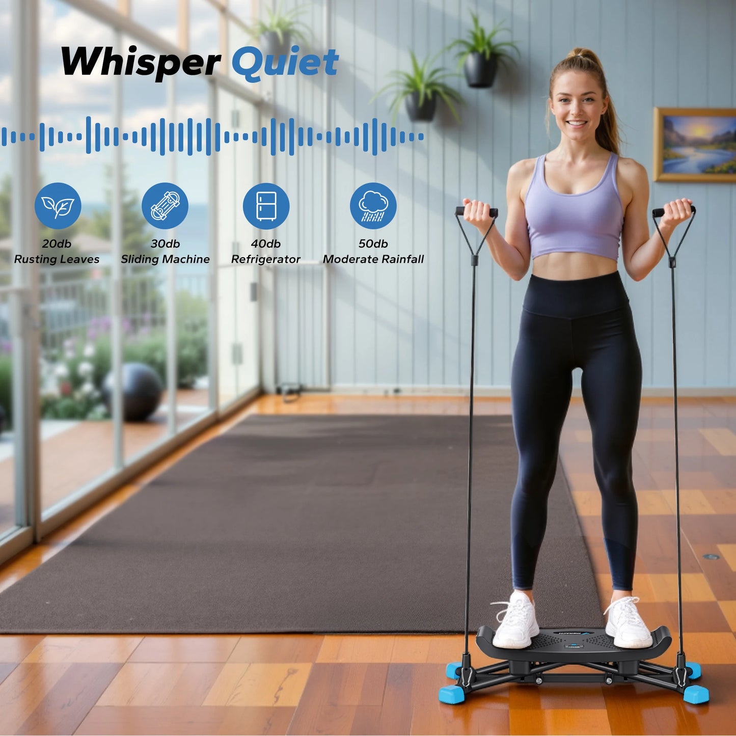 Merach Ski Machine Simulated Ski Training Fitness Equipment