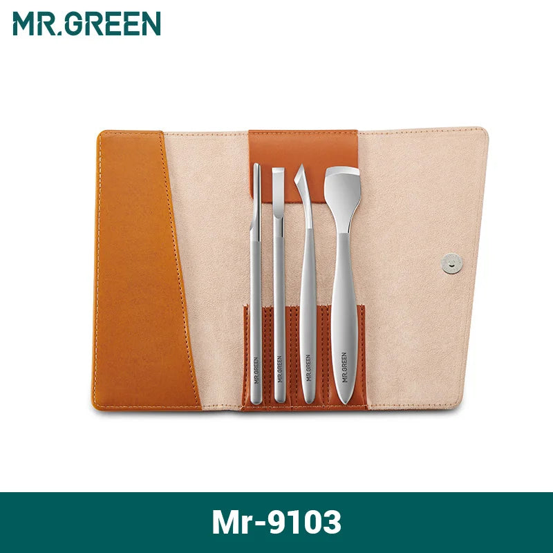 MR.GREEN Pedicure Knife Set Foot Care Tools Stainless Steel Kit