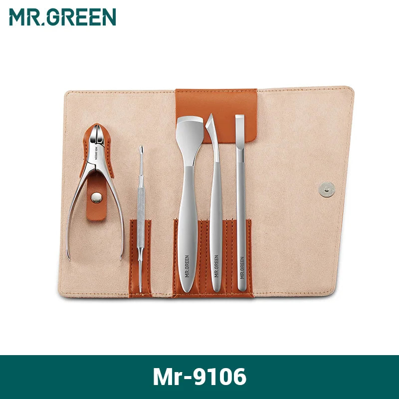 MR.GREEN Pedicure Knife Set Foot Care Tools Stainless Steel Kit