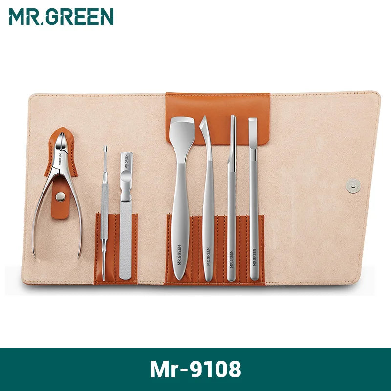 MR.GREEN Pedicure Knife Set Foot Care Tools Stainless Steel Kit