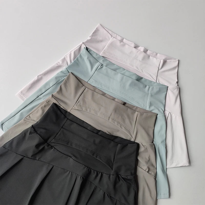 Summer High Waist Sports Skirt For Women Lined Quick Dry Tennis Golf