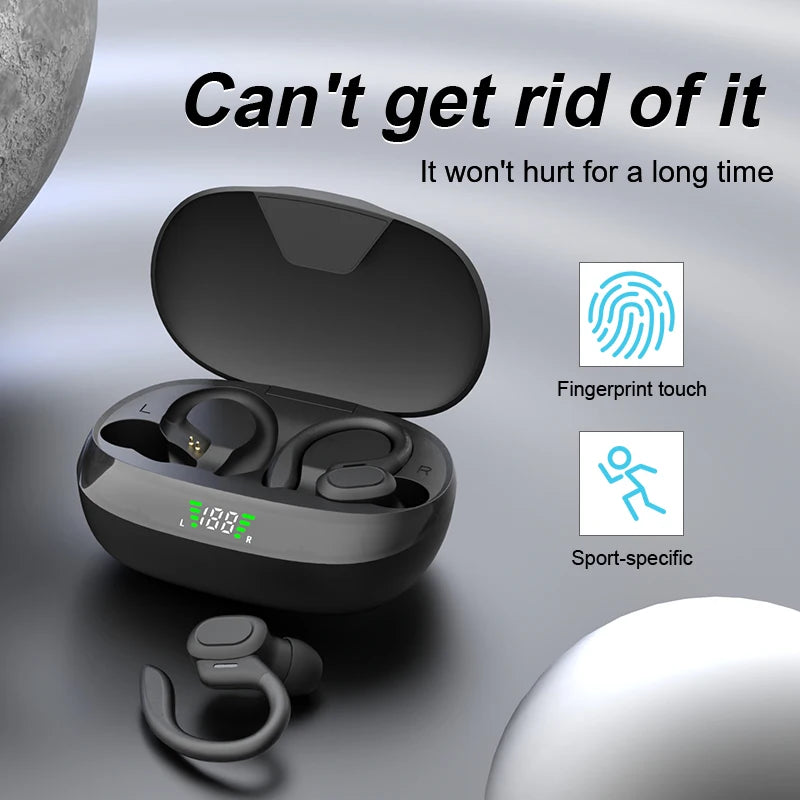 SHUKE Bluetooth Earbuds Wireless Earphones Sport Earhook Headset Waterproof