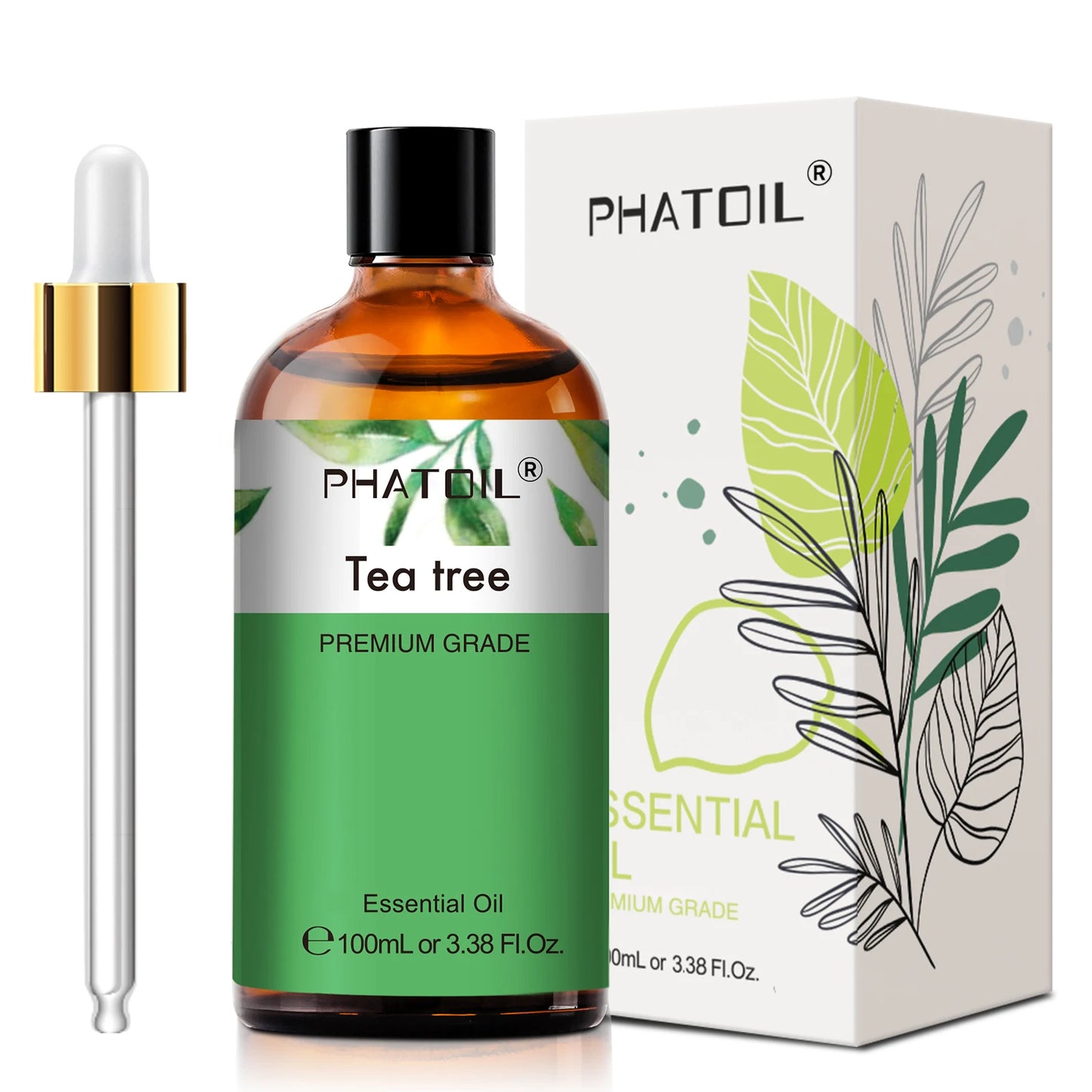 PHATOIL Essential Oils For Diffuser Lavender Jasmine Vanilla Sandalwood