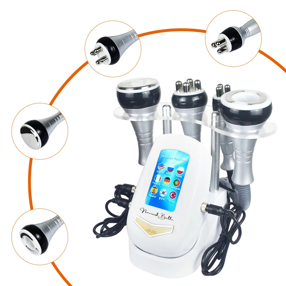 MISSHEART 4in1 Cavitation Body Slimming Face Lifting Machine