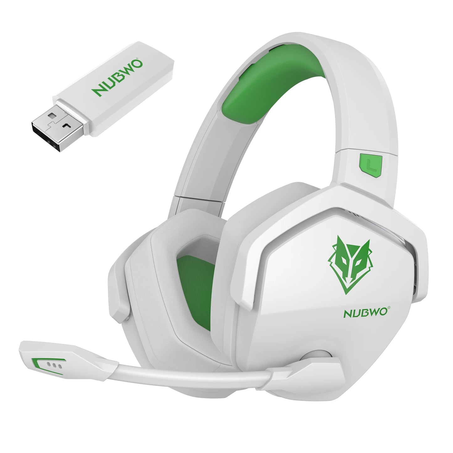 NUBWO G06 Dual Wireless Gaming Headset 7.1 Surround ENC Mic