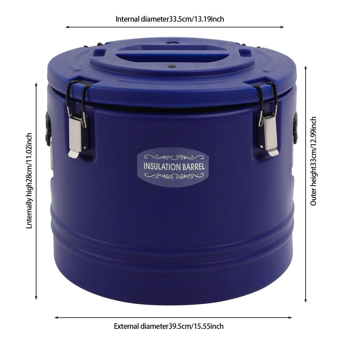 Portable Commercial Food Warmer Insulated Soup Carrier