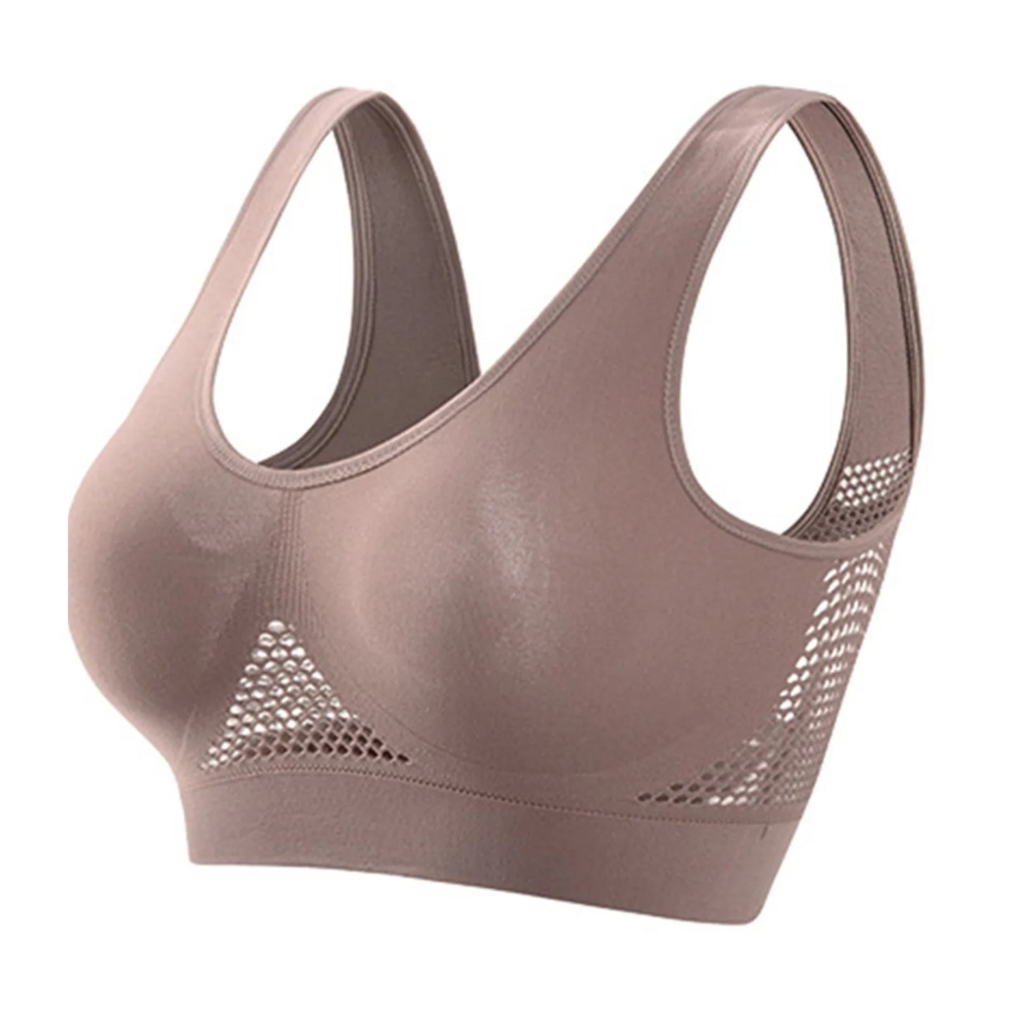 NONECN Beautiful Back Sports Bra Soft Support For Running Fitness