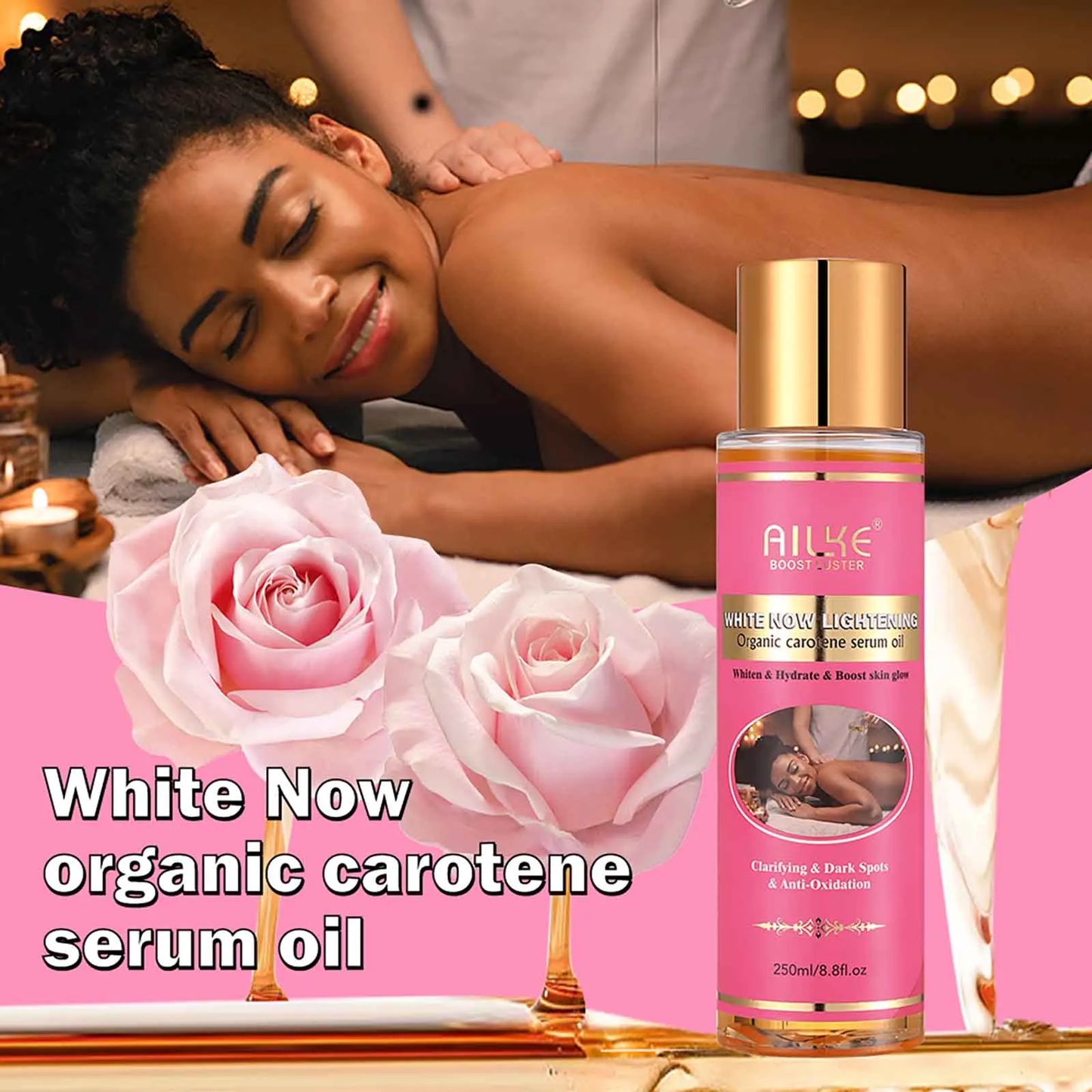 AILKE Natural Skin Brightening Set for Acne and Stains