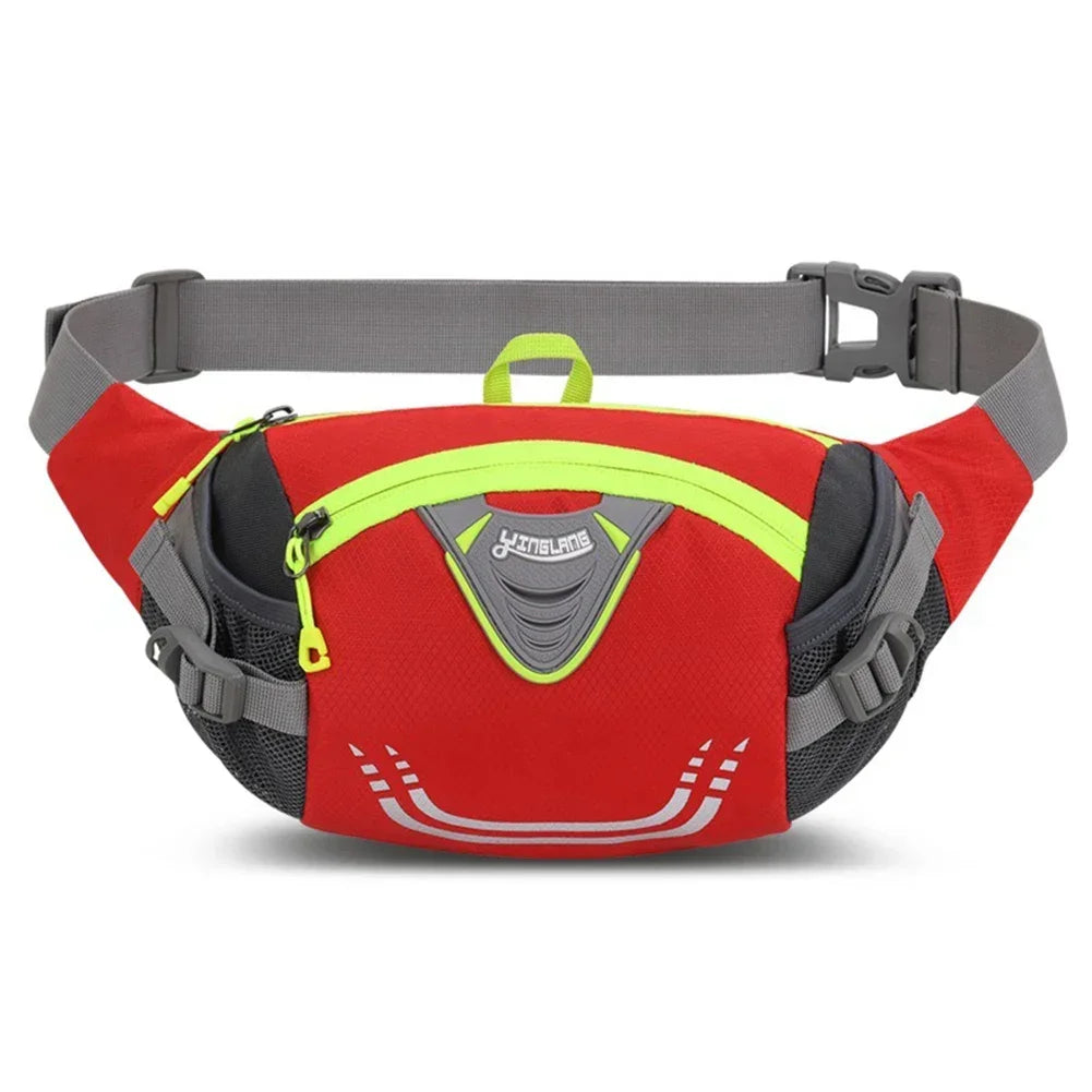 MOJOYC Nylon Running Belt Waist Pack, Lightweight Breathable Storage