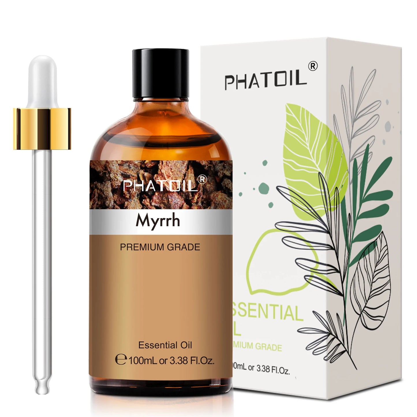 PHATOIL Essential Oils For Diffuser Lavender Jasmine Vanilla Sandalwood