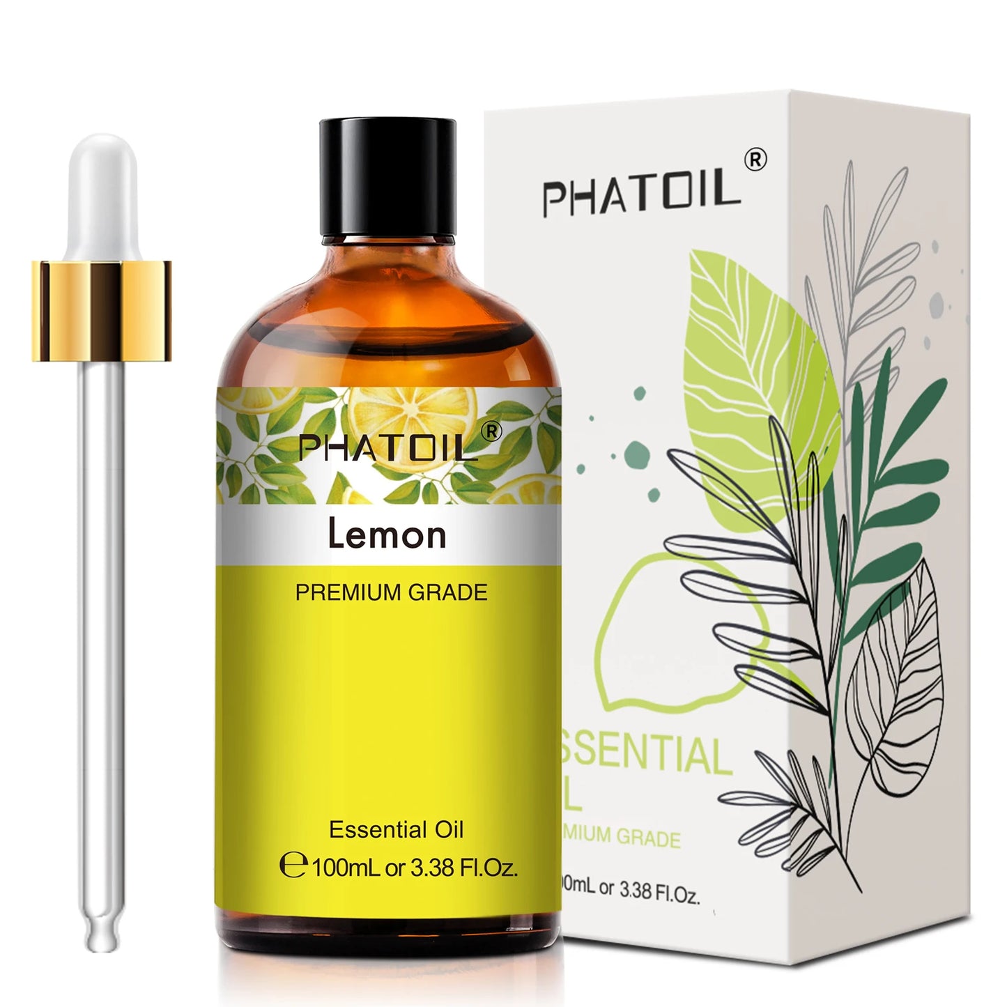 PHATOIL Essential Oils For Diffuser Lavender Jasmine Vanilla Sandalwood