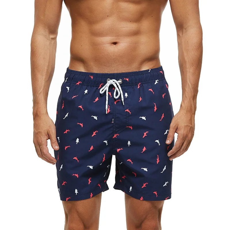 Quick Dry Summer Mens Swimwear Board Shorts For Men Beach Trunks