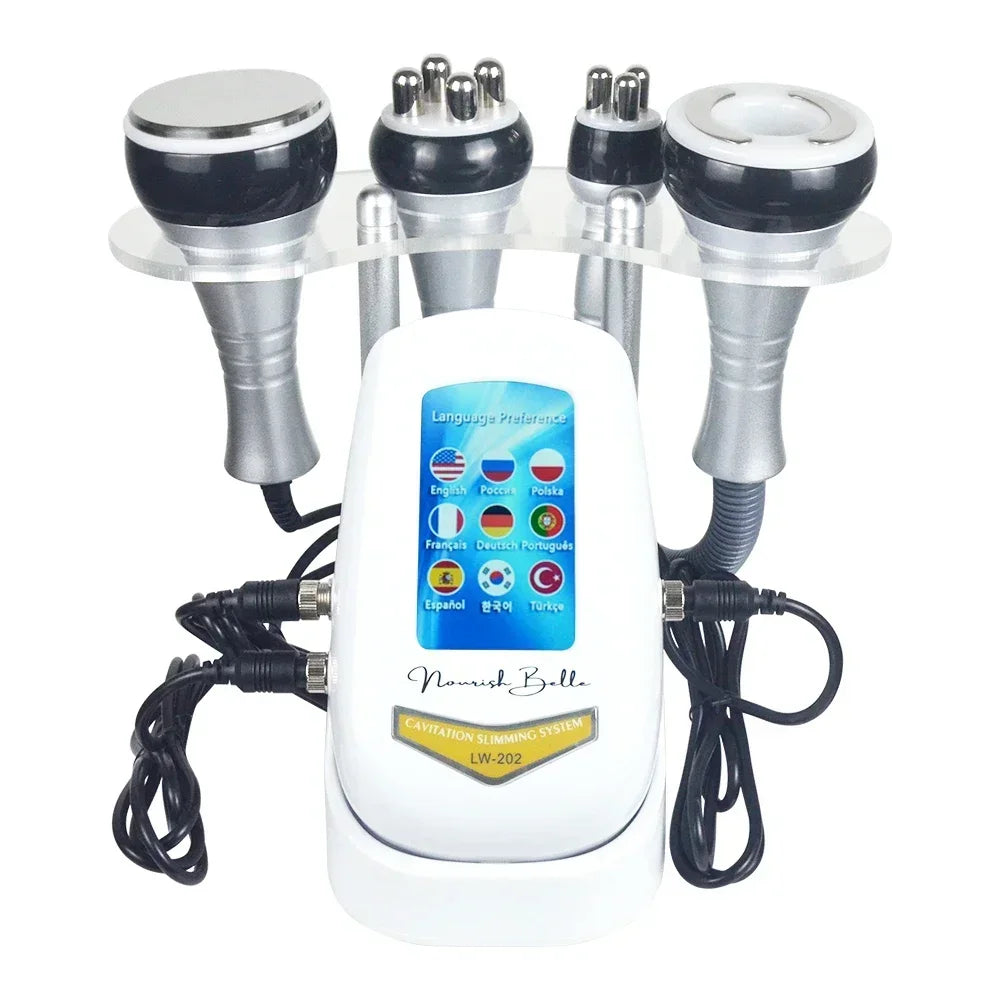MISSHEART 4in1 Cavitation Body Slimming Face Lifting Machine