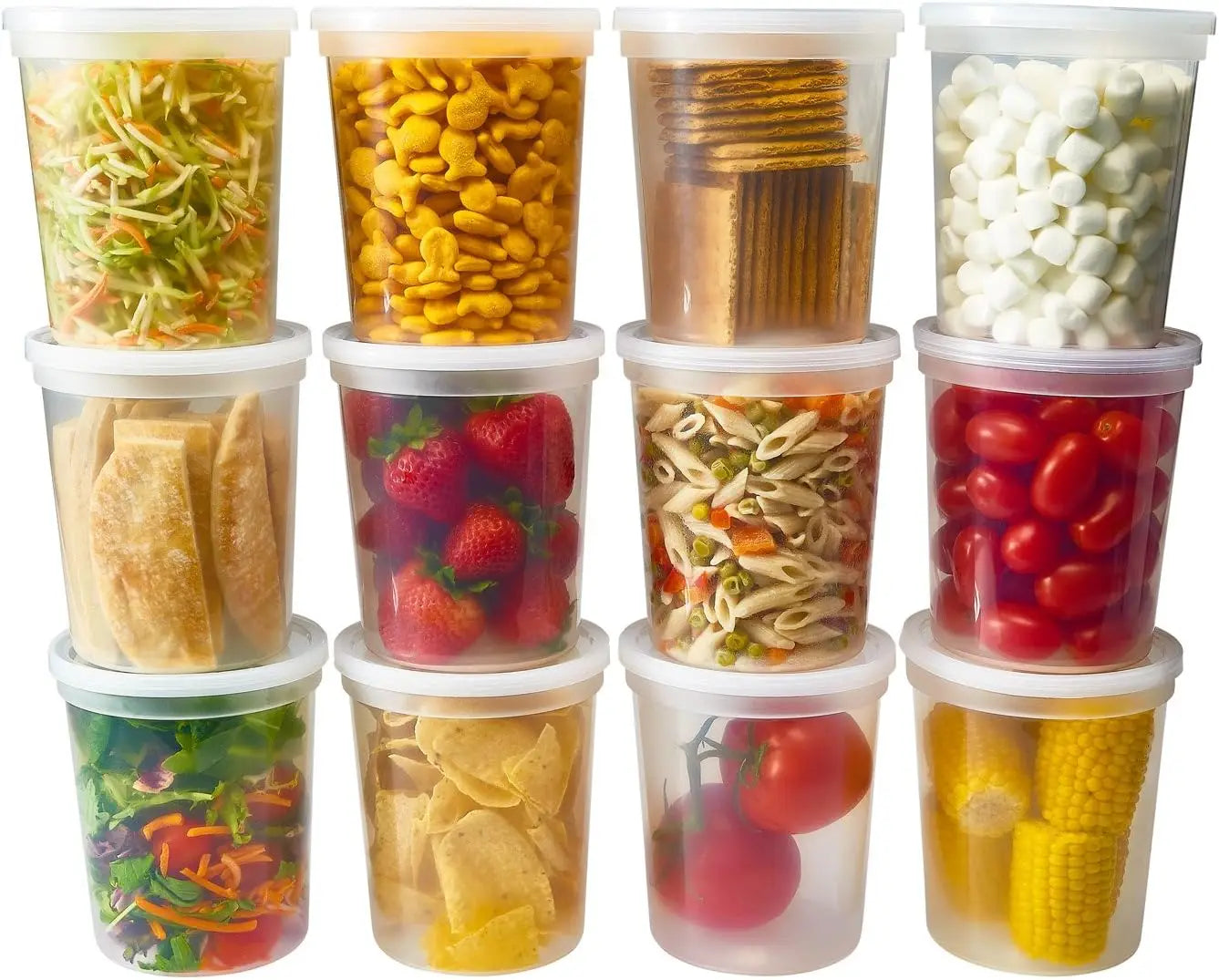 Clear Plastic Food Storage Containers With Lids Microwave Safe