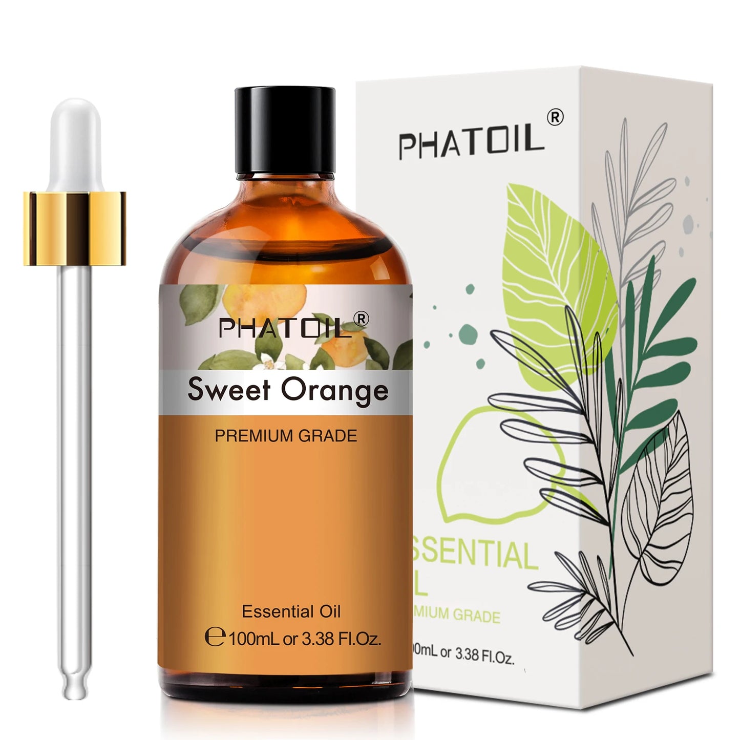 PHATOIL Essential Oils For Diffuser Lavender Jasmine Vanilla Sandalwood