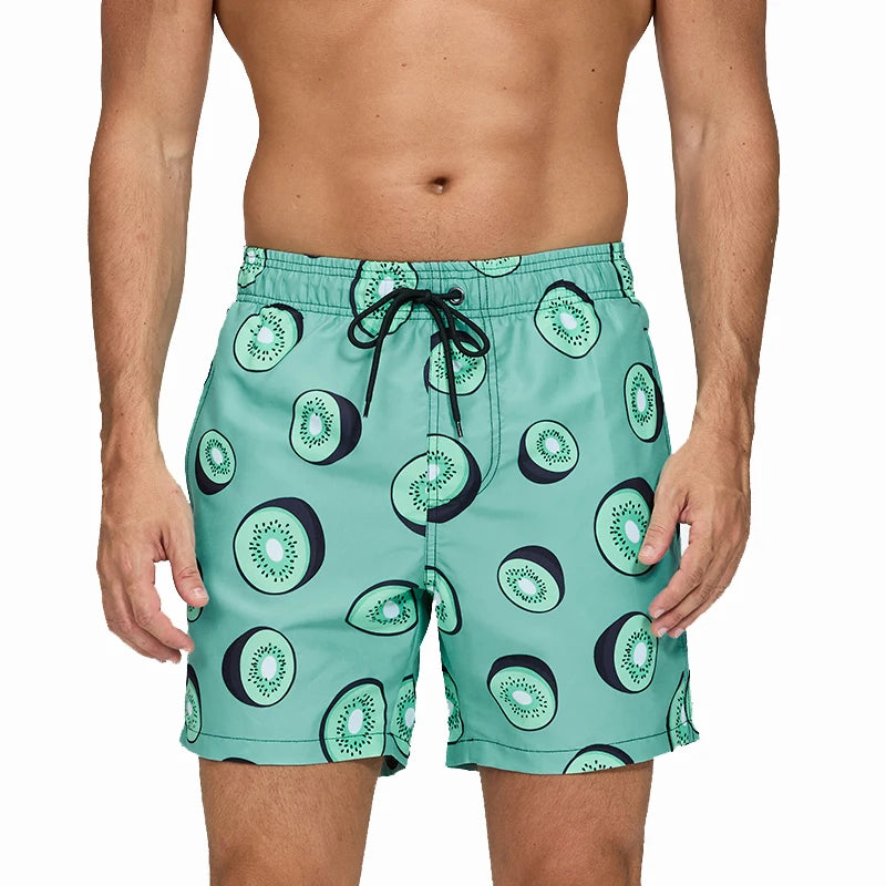 Quick Dry Summer Mens Swimwear Board Shorts For Men Beach Trunks