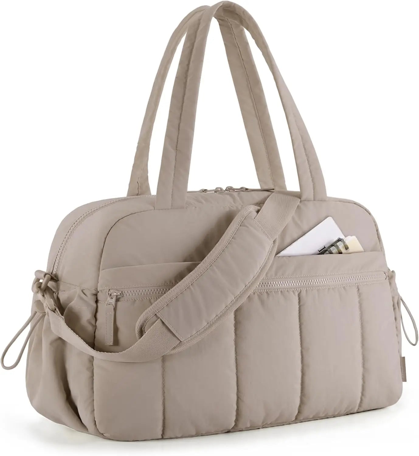 Lightweight Water-Resistant Duffle Bag For Women Travel With Wet Pocket