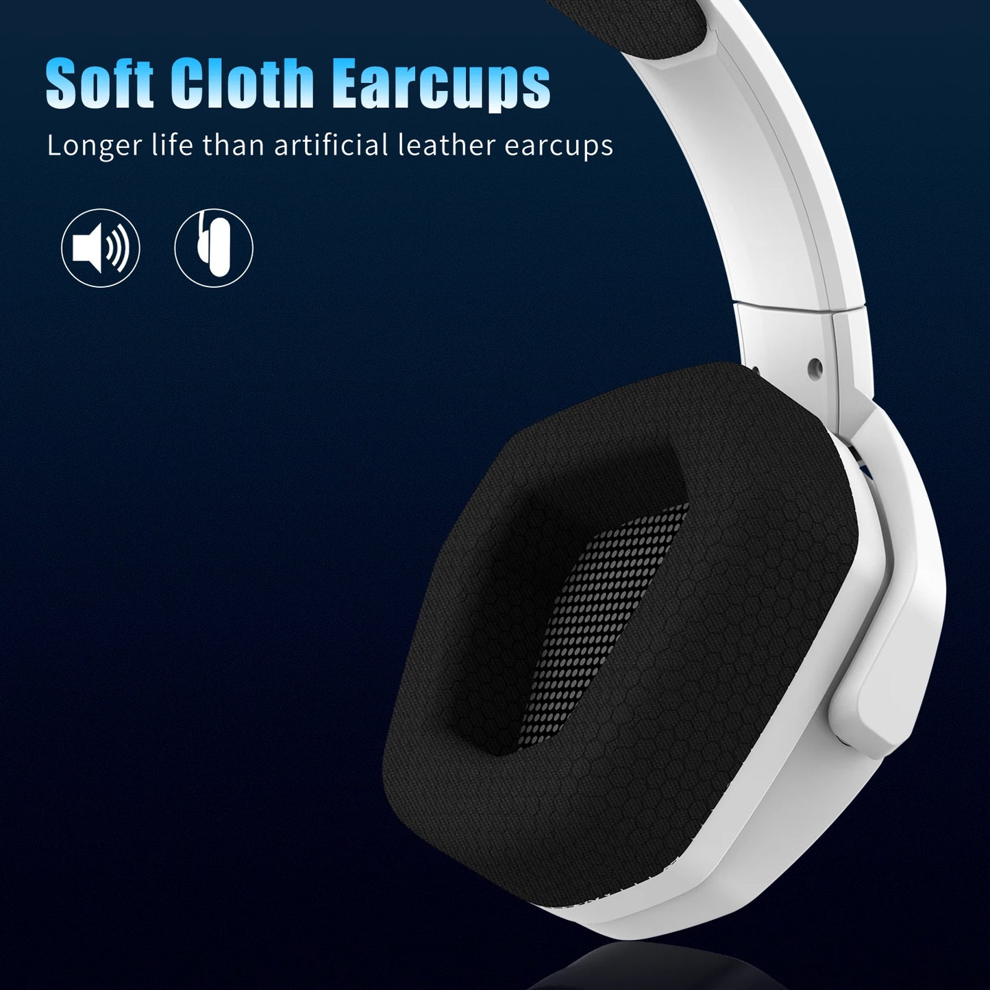 NUBWO G06 Dual Wireless Gaming Headset 7.1 Surround ENC Mic