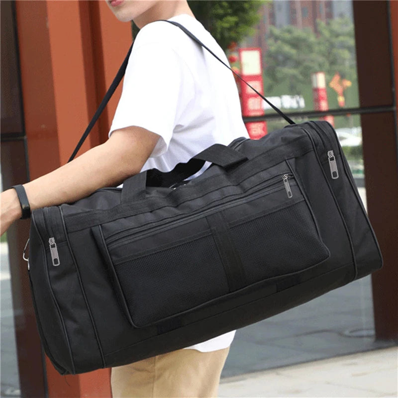 Nylon Travel Duffel Bag Carry On Luggage For Men Women