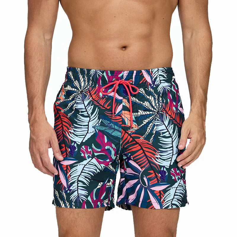 Quick Dry Summer Mens Swimwear Board Shorts For Men Beach Trunks