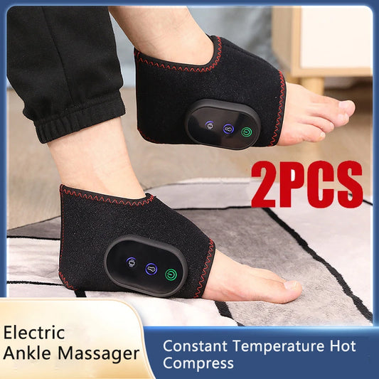 Electric Foot Warmer Massager With Heat And Vibration For Legs