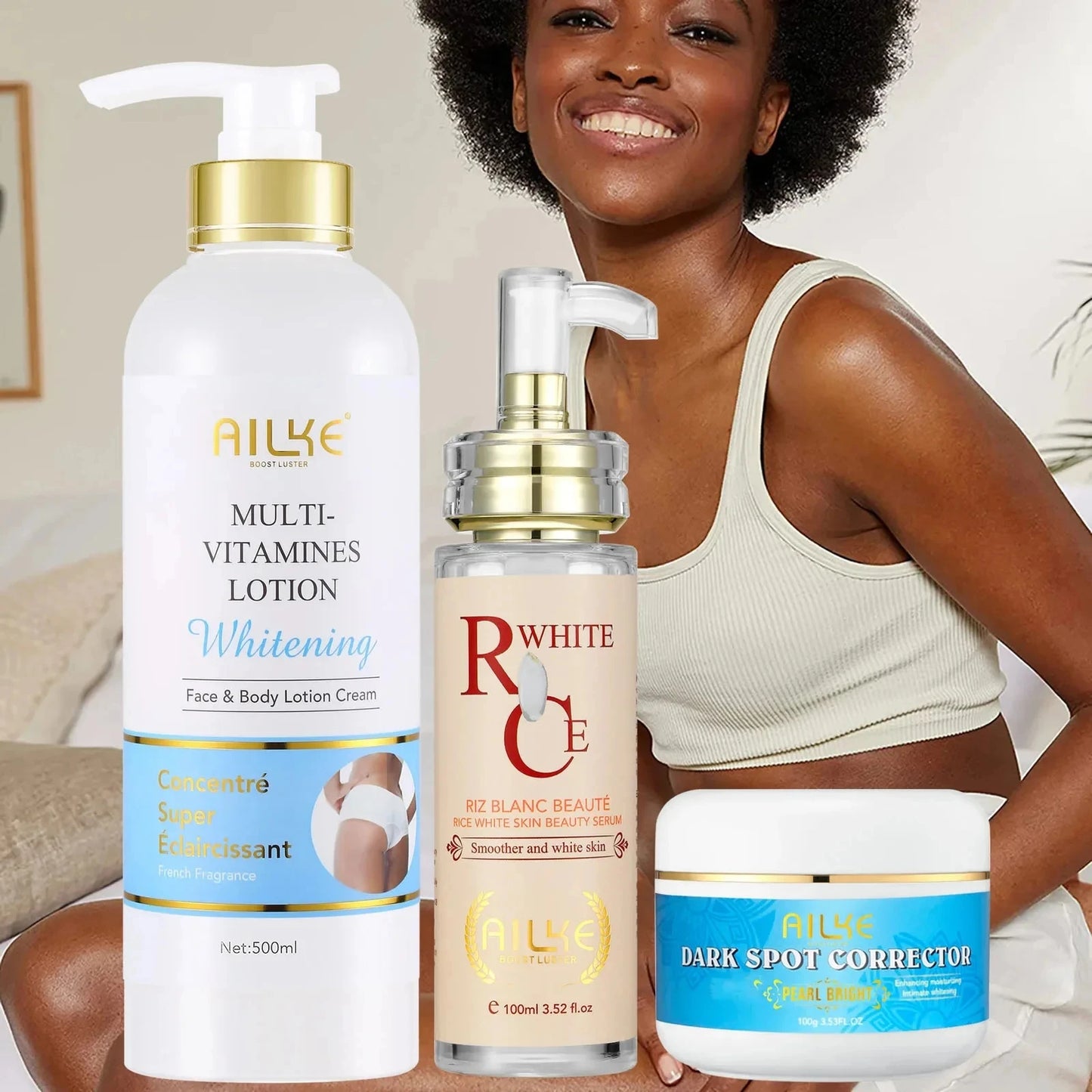 AILKE Multi Vitamin Brightening Body Lotion For Radiant Skin