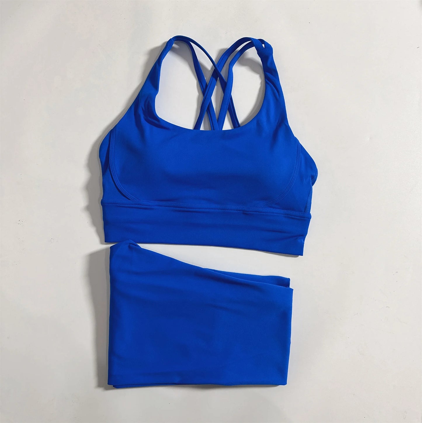 Womens Gym Fitness Set Bra And High Waist Yoga Leggings