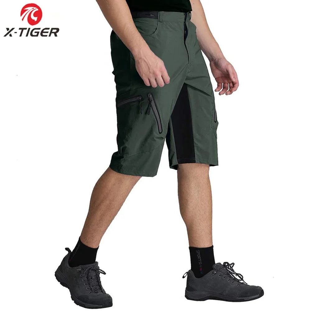 X-TIGERCN Men's Cycling Shorts With 5D Gel Pad