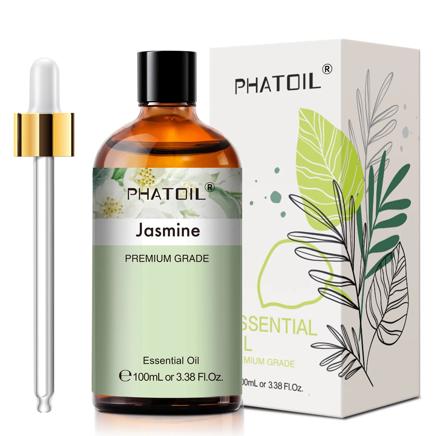 PHATOIL Essential Oils For Diffuser Lavender Jasmine Vanilla Sandalwood