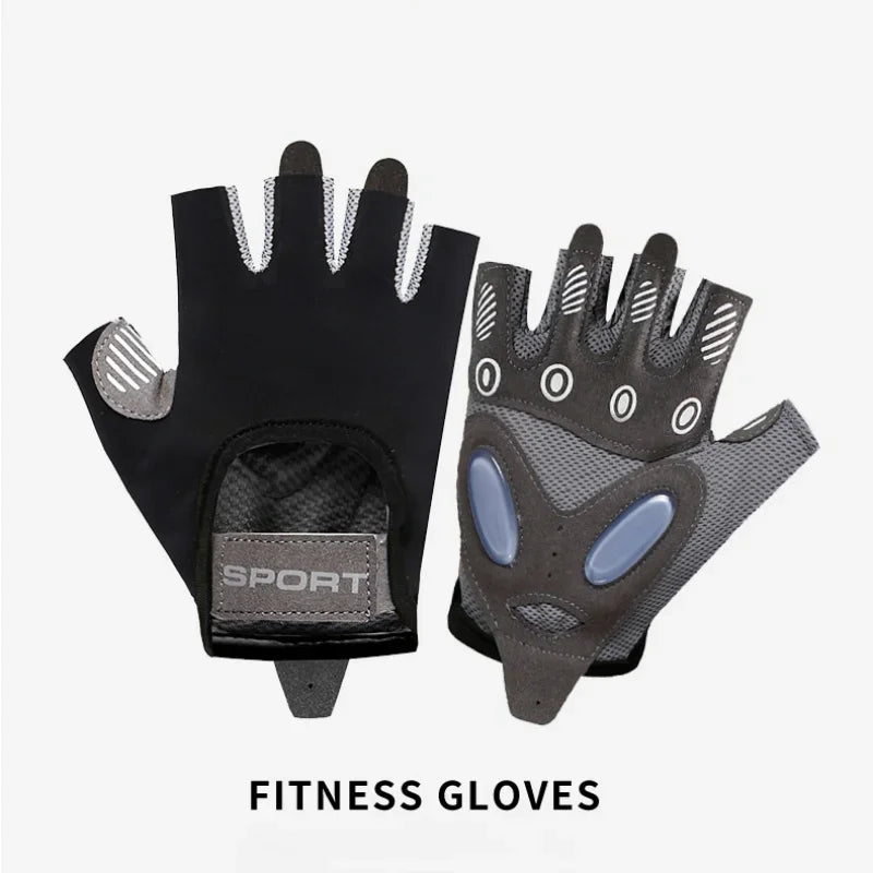 Slip-Resistant Weight Lifting Fitness Gloves for Women and Men