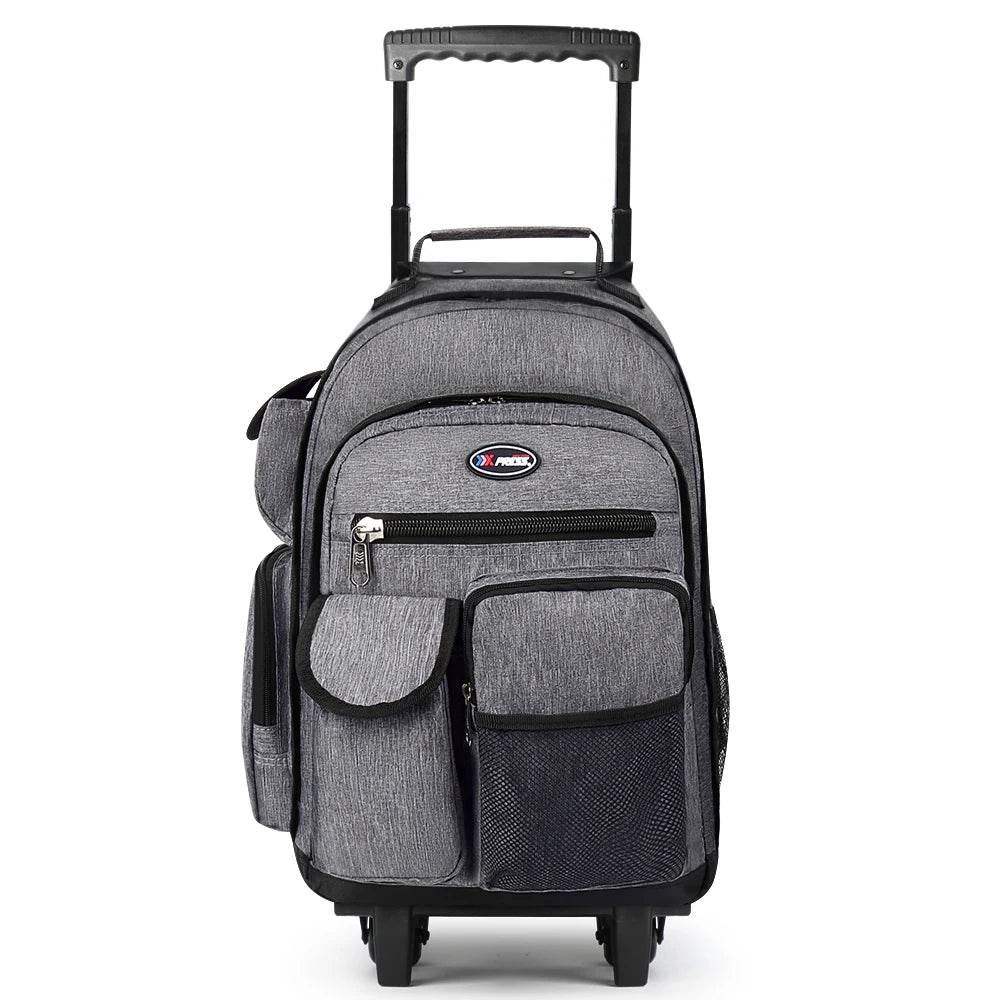 New York XPress Wheeled Travel Backpack Carry On Luggage