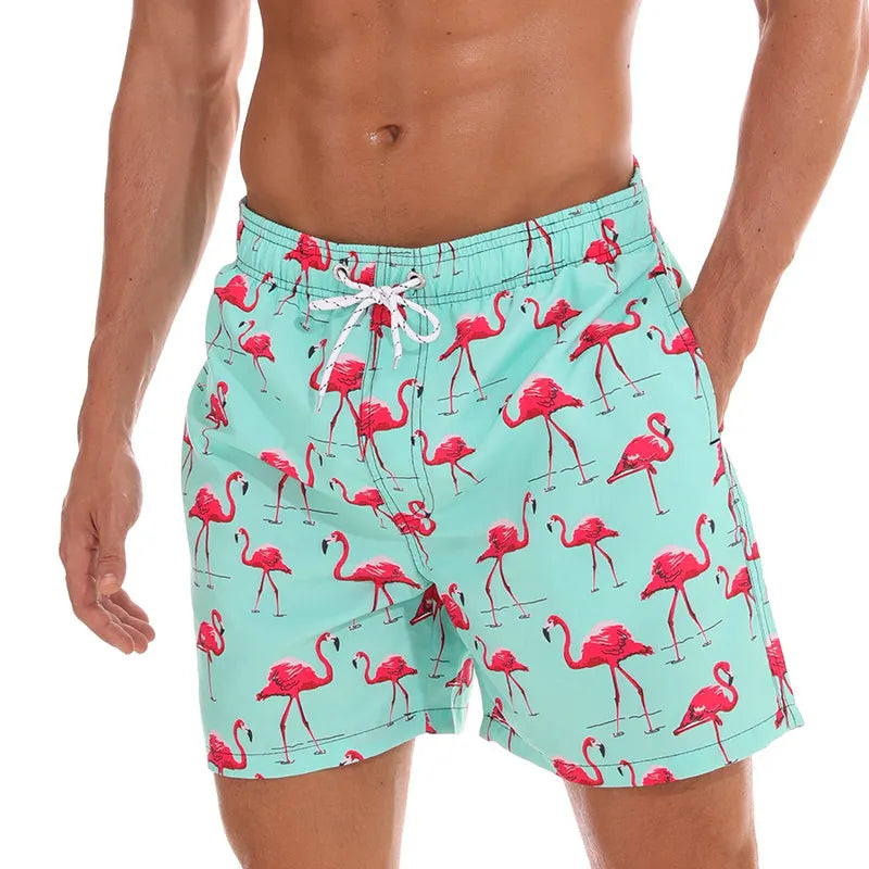 Quick Dry Summer Mens Swimwear Board Shorts For Men Beach Trunks