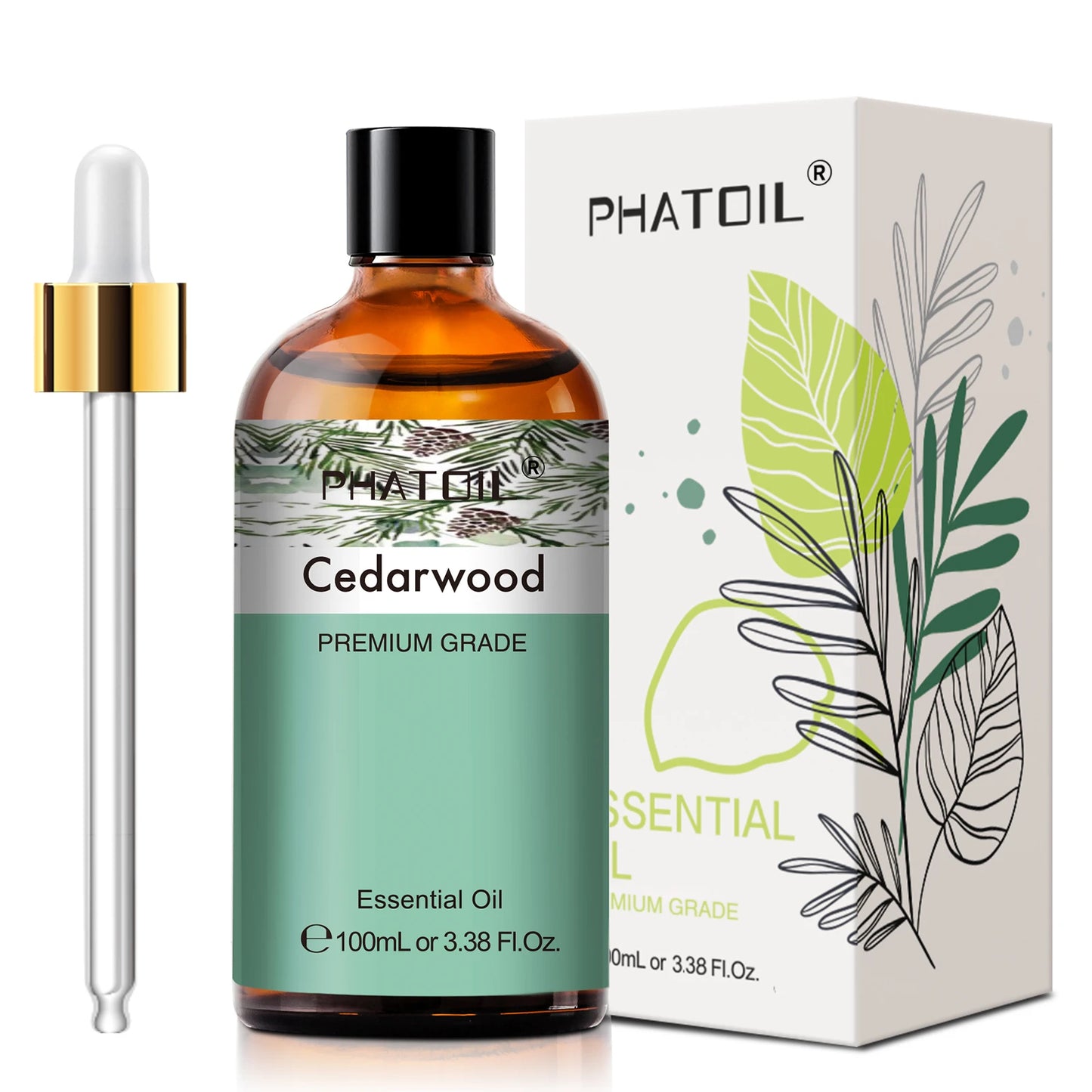 PHATOIL Essential Oils For Diffuser Lavender Jasmine Vanilla Sandalwood