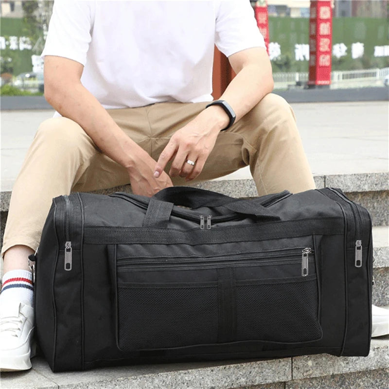 Nylon Travel Duffel Bag Carry On Luggage For Men Women