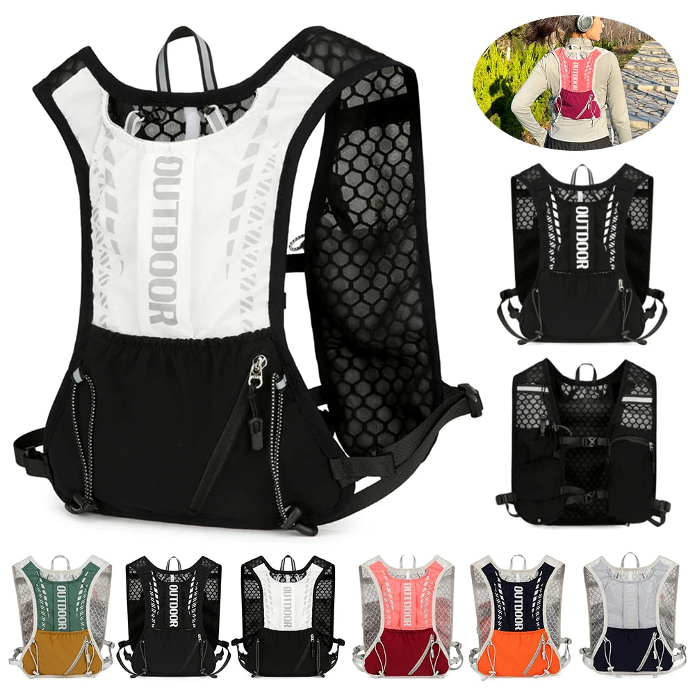 MOJOYCE Hydration Running Vest Water Bladder Daypack Breathable Outdoors