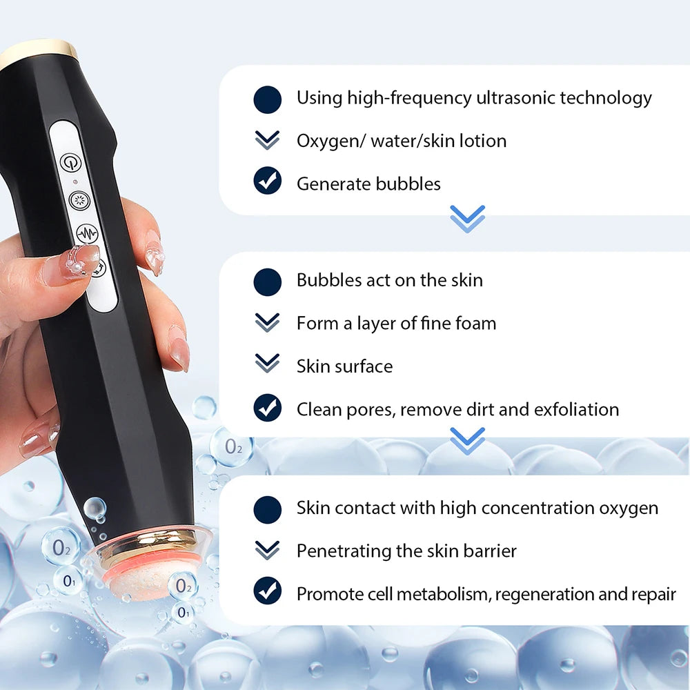 Foreverlily Oxygen Bubble Pen Facial CO2 Bubble Machine