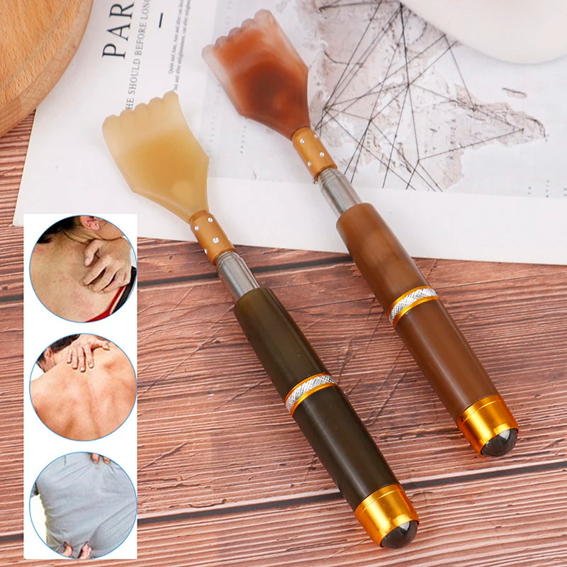 Extendable Magnetic Health Products Hackle Back Scratcher With Magnet Telescopic Scratching Backscratcher Massager Back Scraper