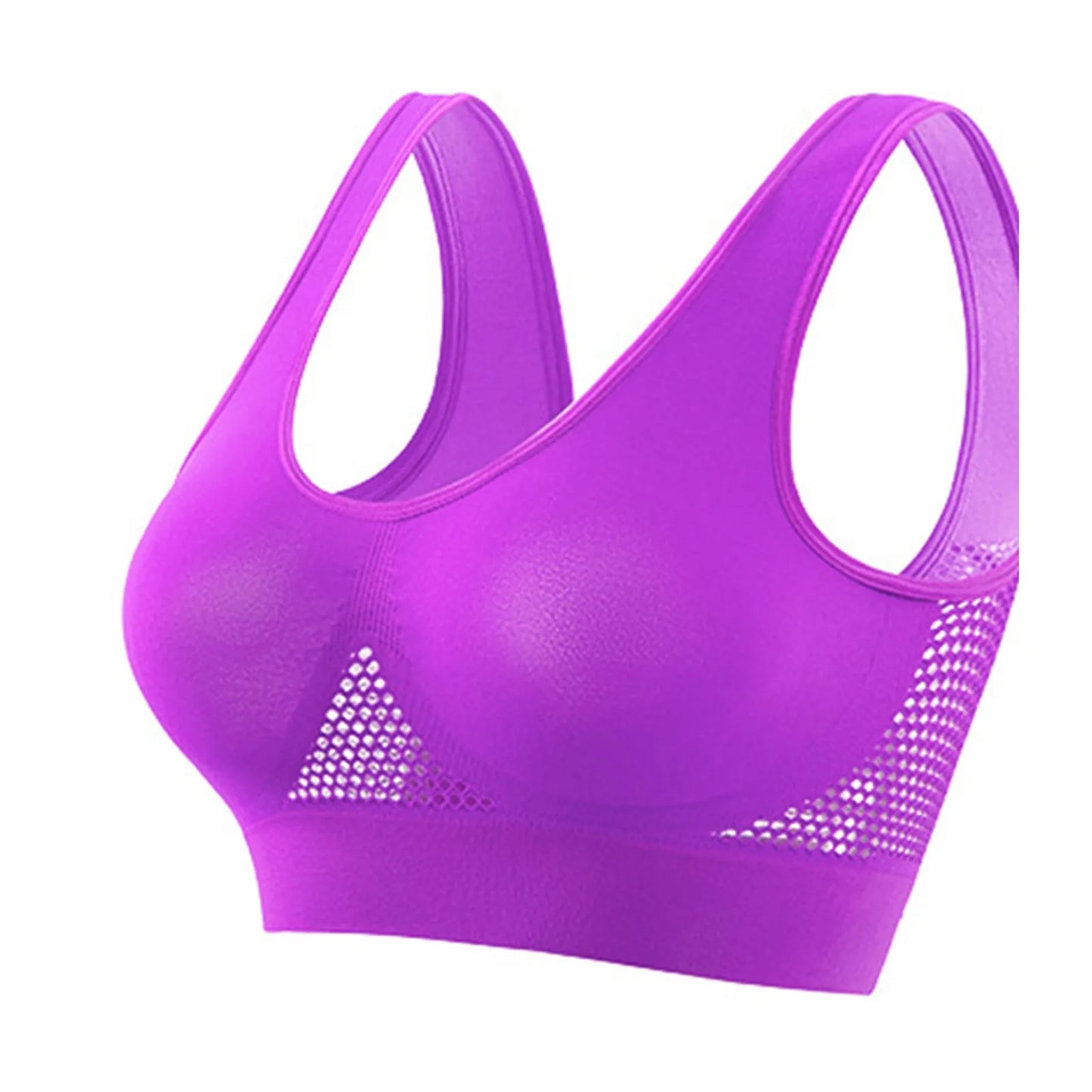 NONECN Beautiful Back Sports Bra Soft Support For Running Fitness