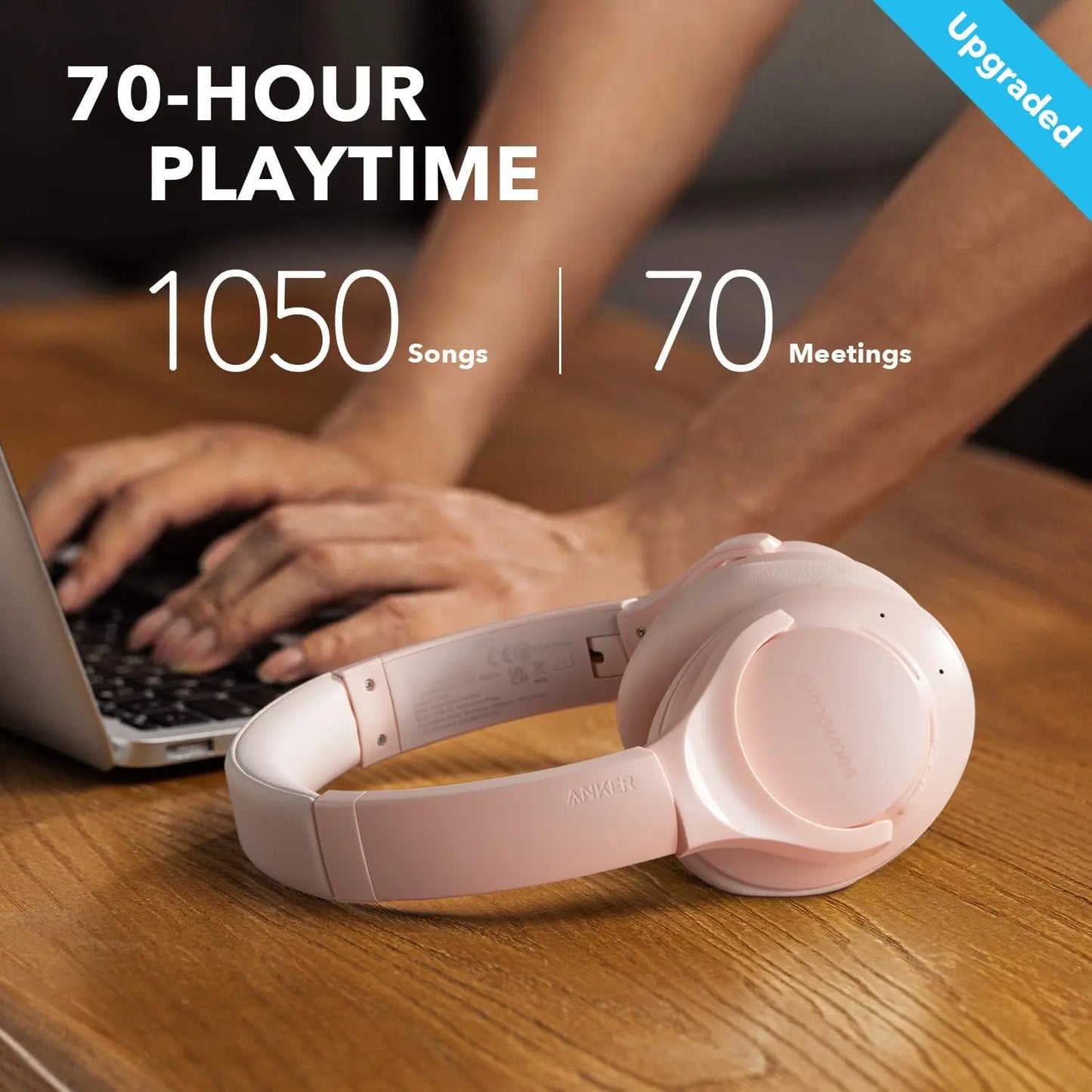 SoundCore Anker Life Q20 Hybrid ANC Wireless Over Ear Headphones