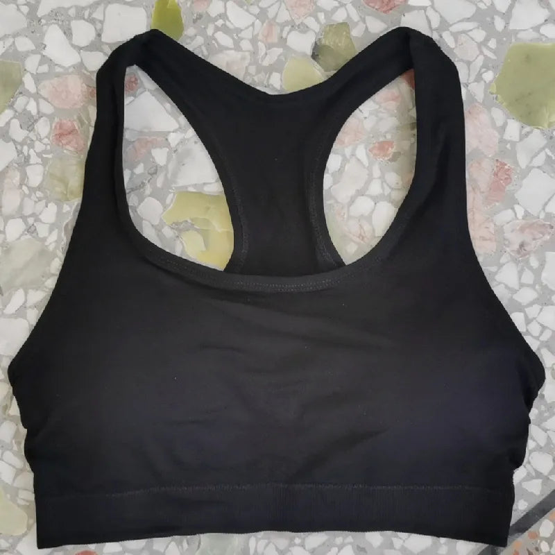 NONECN Women Sports Bra Top Push Up Yoga Running Vest