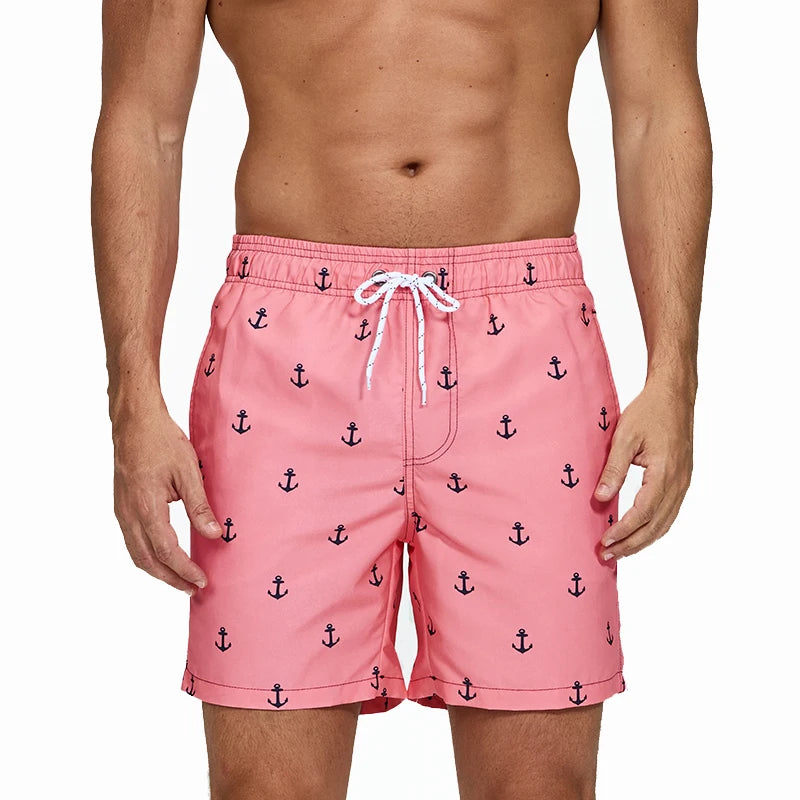 Quick Dry Summer Mens Swimwear Board Shorts For Men Beach Trunks